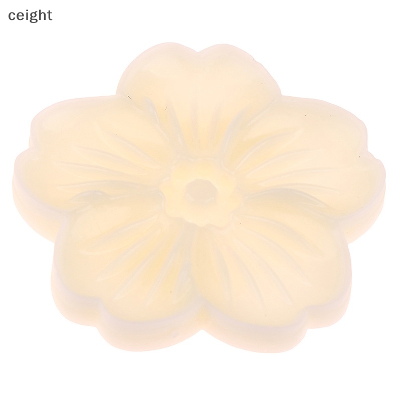 Set 4 Khuôn Làm Bánh Trung Thu Dạng Nhấn Hình Hoa Anh Đào 3D