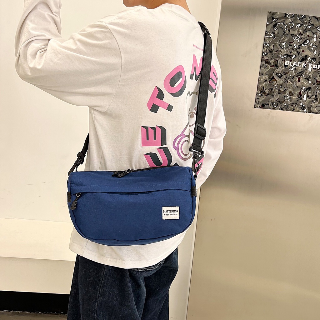 HT XIANSHENG Túi Xách Thể Thao Sức Chứa Lớn Đơn Giản Thời Trang Nhật Hàn Cho Nam Và Nữ