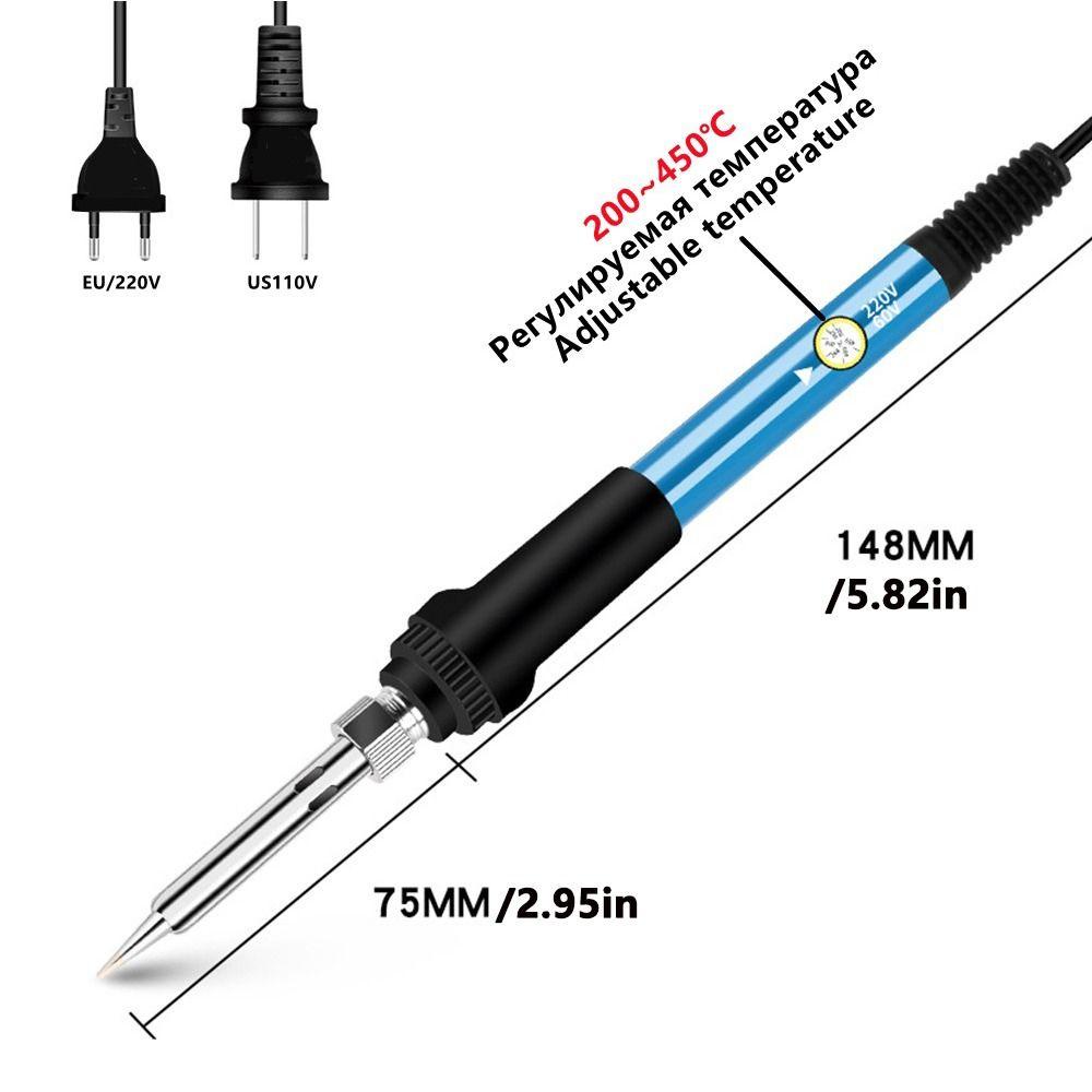 Mỏ Hàn Điện Có Thể Điều Chỉnh Nhiệt Độ 220V 110V