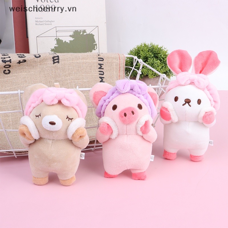 Móc Khóa Hình Đồ chơi nhồi bông Mềm Mại Dễ Thương