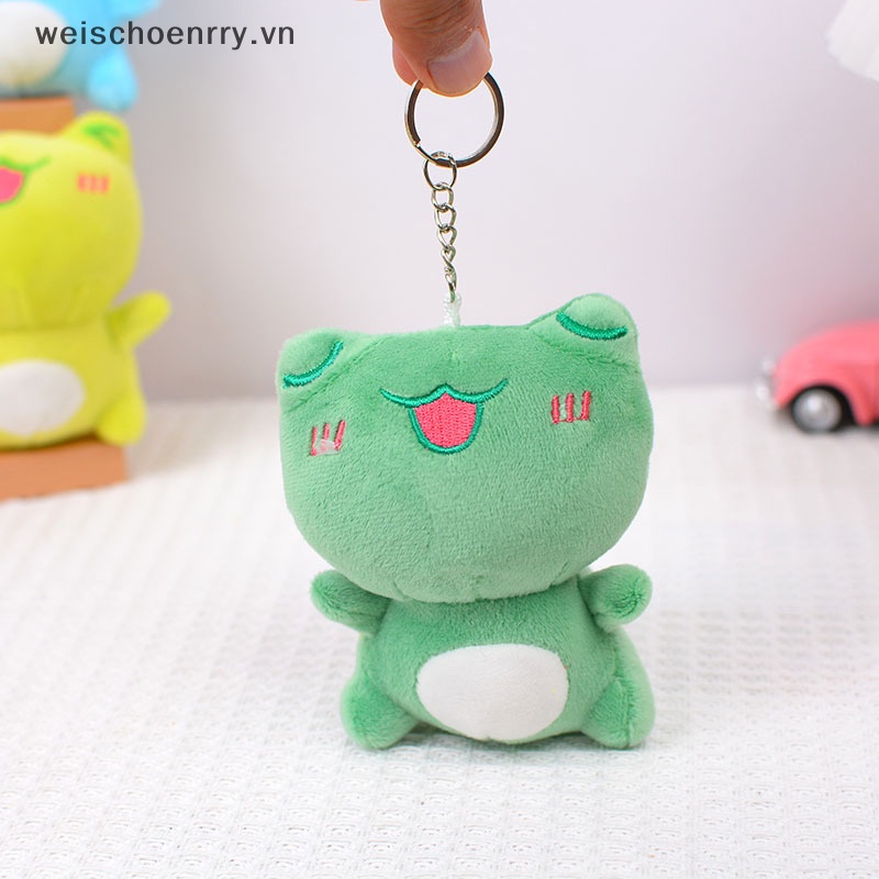 Móc Khóa Hình Chú Ếch Nhồi Bông Đáng Yêu