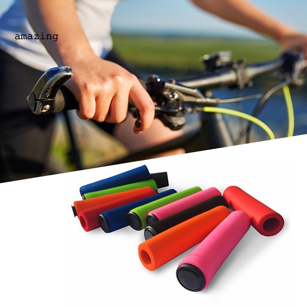 Vỏ Bọc Tay Lái Xe Đạp Bằng Silicon Mềm Chống Trượt Thoải Mái