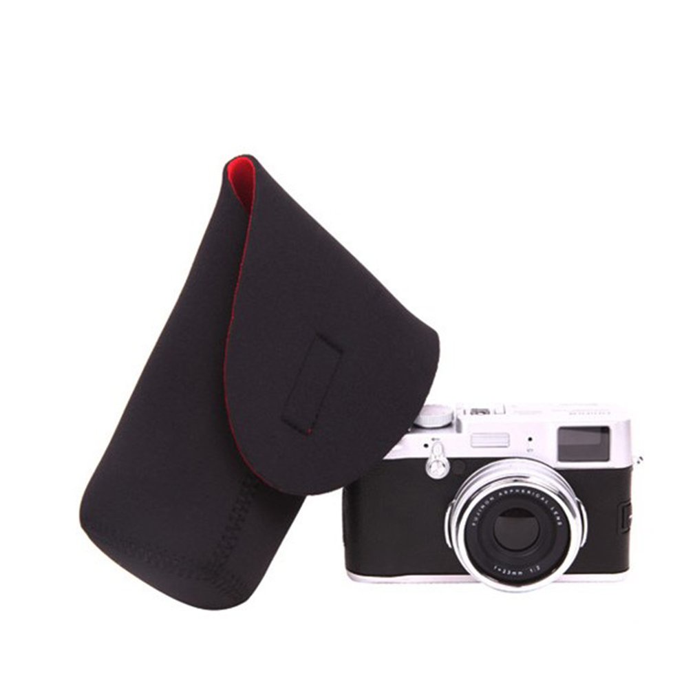 Neoprene Dslr Camera Lens Soft Protector Pouch Bag Case Padded Waterproof For Canon Nikon Sony [Q/15]