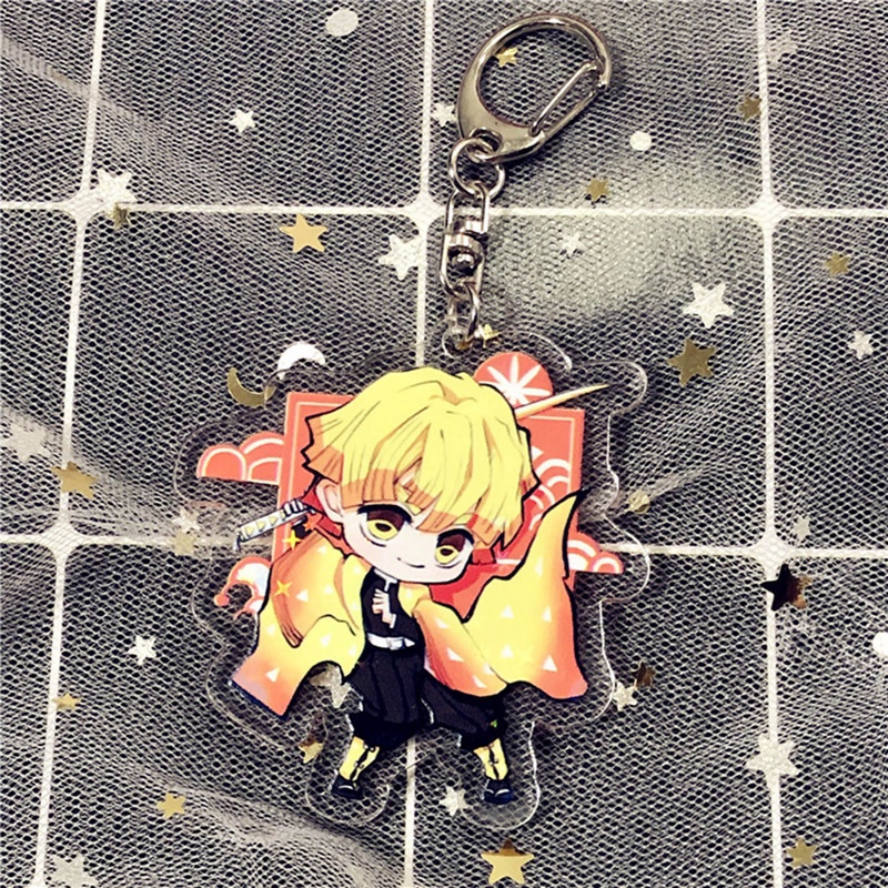 Móc Khóa Hoạt Hình Demon Slayer Bằng Acrylic