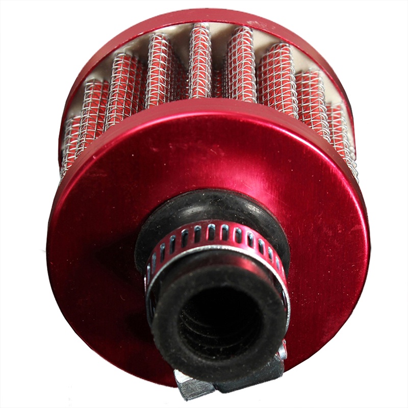 Bộ Lọc Dầu Hình Nón 12MM Màu Đỏ Chuyên Dùng Cho Xe Hơi / Xe Máy