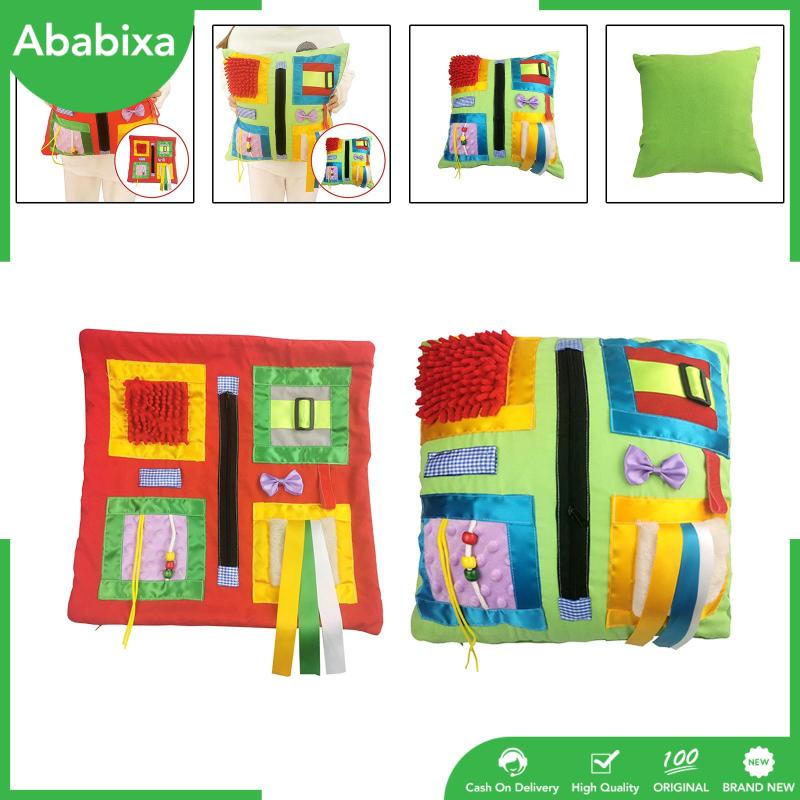 [Ababixa] Chăn Gối Ném Thú Vị Hỗ Trợ Giáo Dục Cho Người Lớn Tuổi 45cmx50cmx4cm