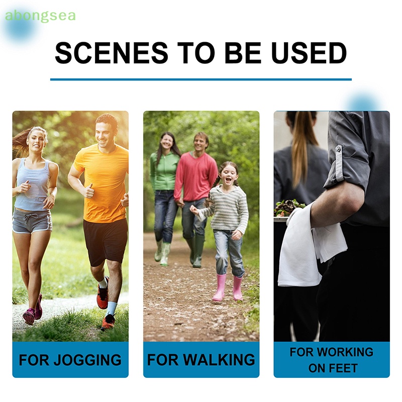 1 Cặp Đệm Silicone Gel Dán Mát Xa Chân