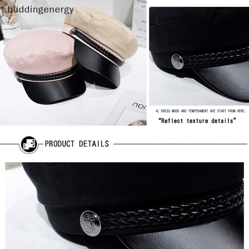 {BUDDI} Mũ Beret Đính Ngọc Trai Thời Trang Thu Đông Cho Nữ {BUDDI {buddingenergy}