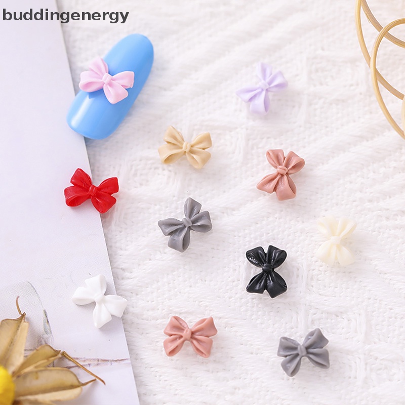 {BUDDI} Sản Phẩm Bán Chạy} Phụ Kiện Trang Trí Móng Tay Nghệ Thuật Hình Nơ Thắt Nút {BUDDI}