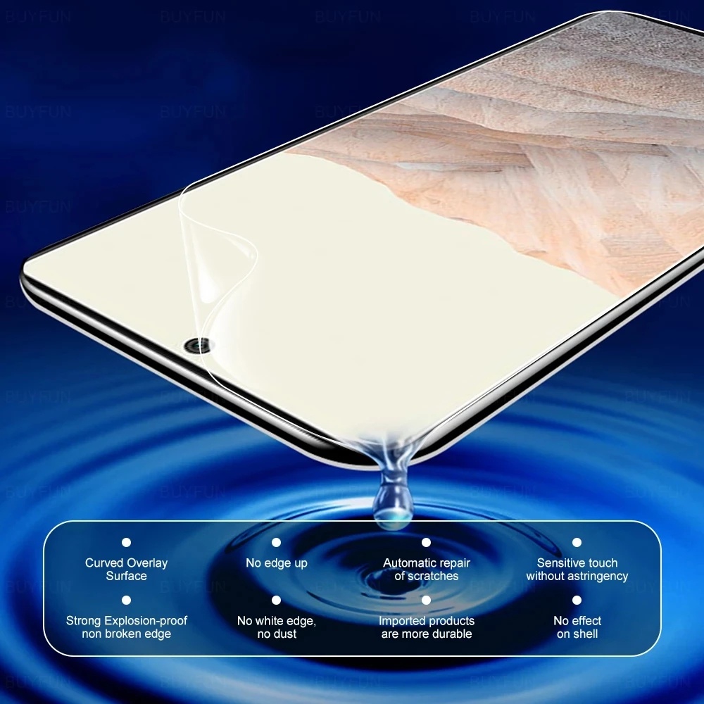3in1 Full Cover Hydrogel Film For Google Pixel 6a 6 7A 8 7 Pro Camera Screen Protector Protective Films back lens film