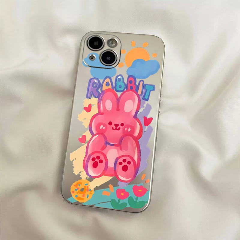 Ốp Điện Thoại Silicon TPU Mềm Mạ Điện Hình Thú Dễ Thương Chống Sốc Cho IPhone 14 13 12 11 Pro XS Max XR X 8 + 7 6S Plus