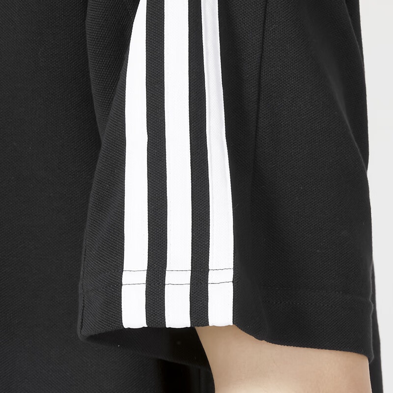 Adidas polo shirt men's fashion veel short-sleeved t-shirt áo thun thông thường thoáng khí