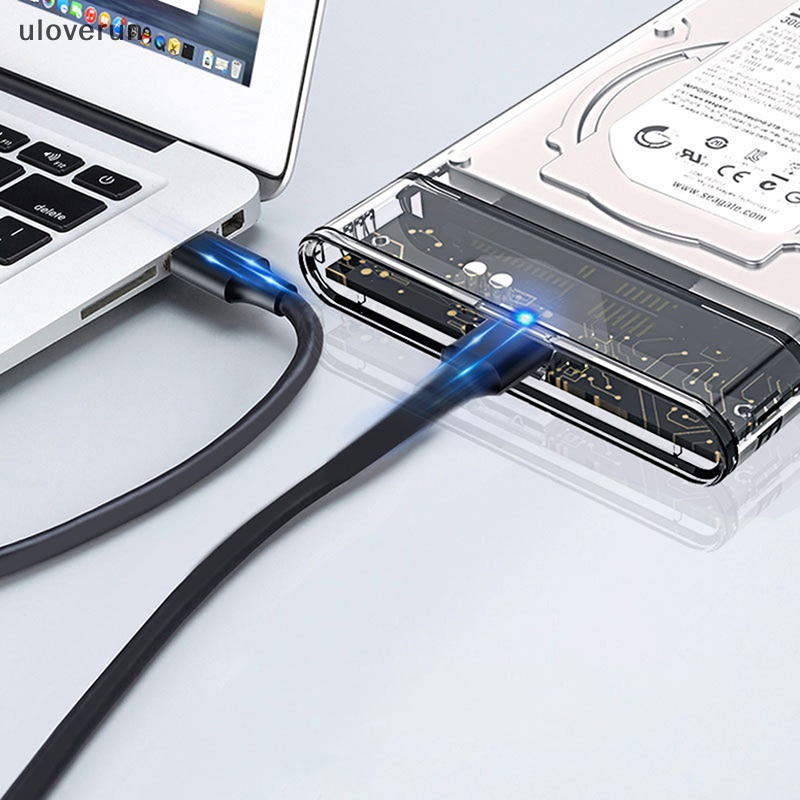 Uloverun Hộp Đựng Ổ Cứng USB 3.1 / Type-C HDD 2.5 "SSD SATA3 Sang USB 3.1