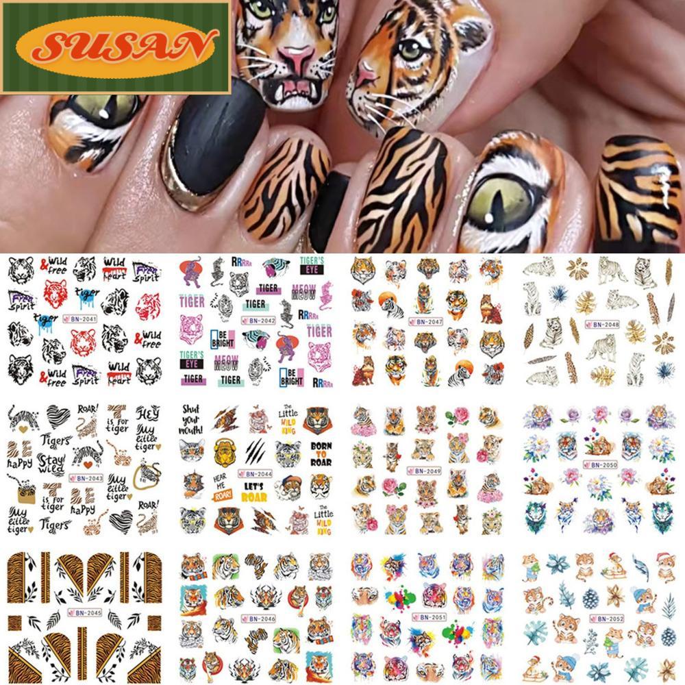 Miếng Dán Móng Tay Trong Suốt DIY Độc Đáo