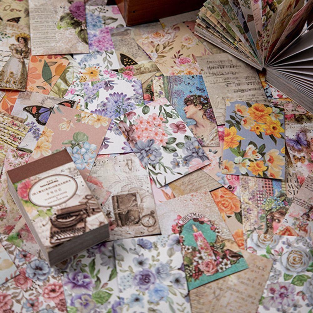 LET Miếng Dán Trang Trí Tường Hình Hoa Phối Kim Tuyến Lấp Lánh Nghệ Thuật Thẻ Kế Hoạch