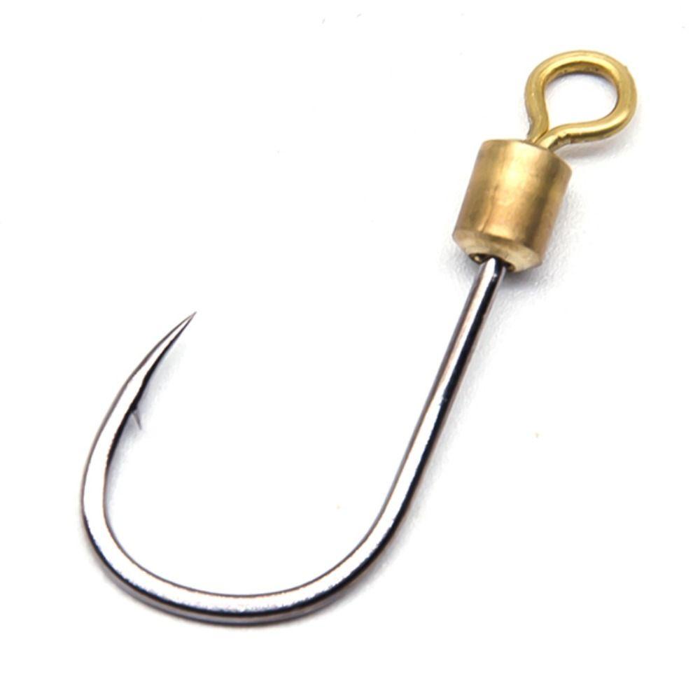 Set 5 Lưỡi Câu Cá Xoay 360 Độ Chuyên Dụng° Móc Câu Cá Xoay Được Hình Sâu