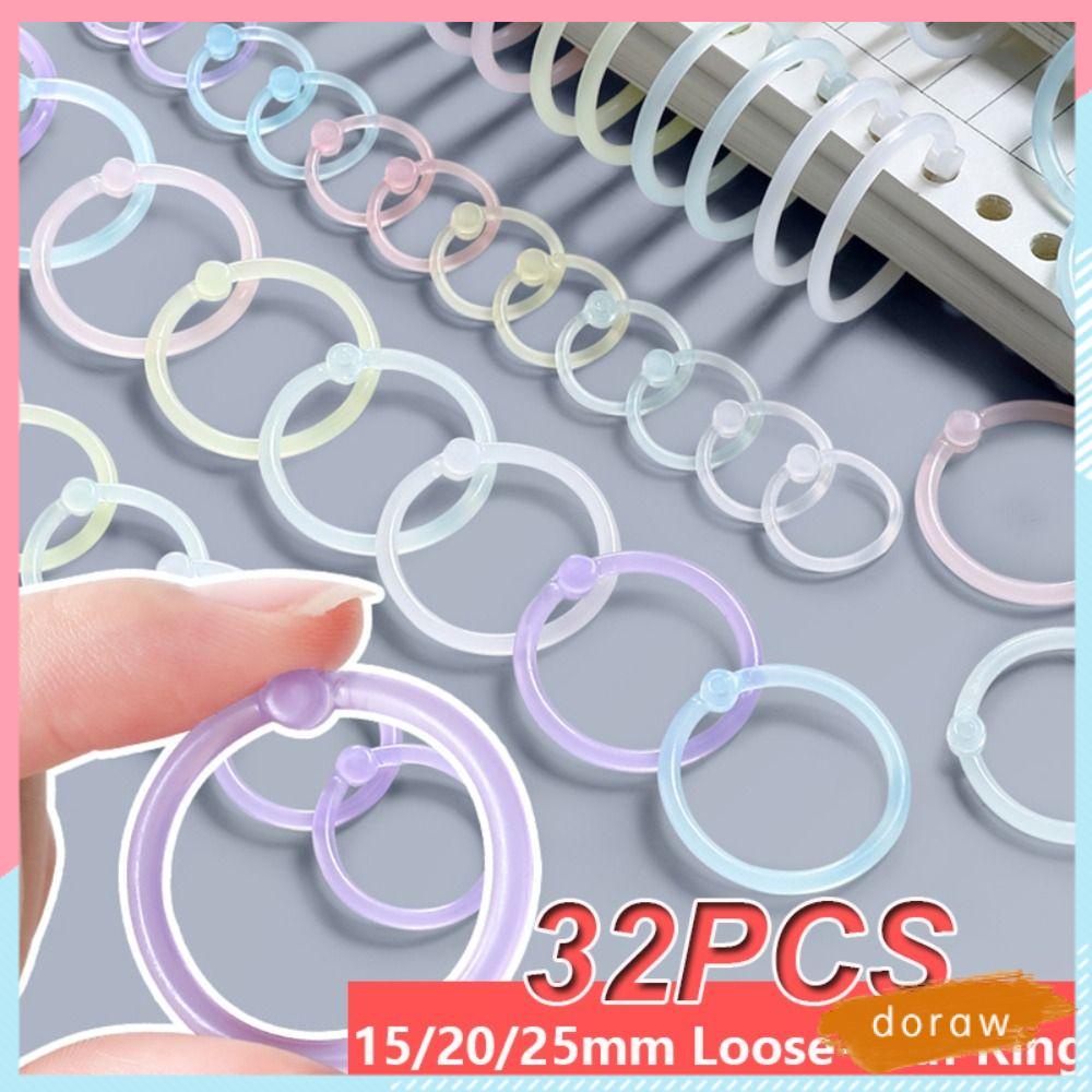 Bộ 32 Vòng Kẹp Mở Rộng Đa Năng 15 / 20 / 25mm Diy