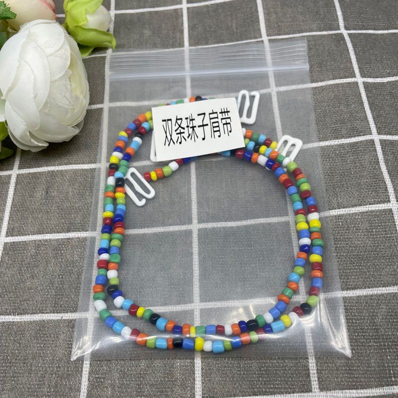 Dây Đeo Áo Ngực Đính Hạt Nhiều Màu Sắc Phong Cách Mới