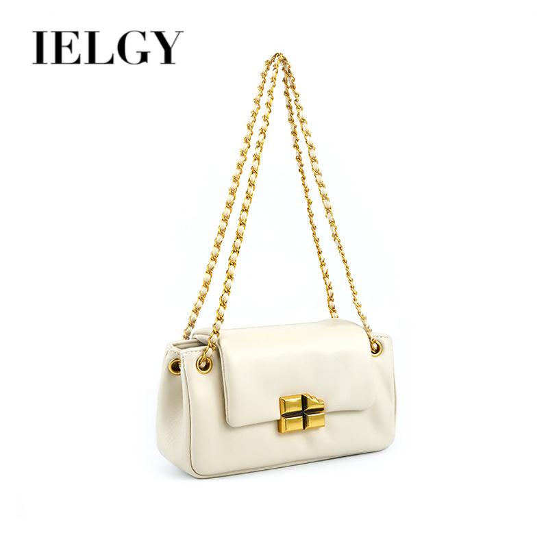 Túi đeo dưới cánh tay Hình Vuông Cỡ Nhỏ Màu Trơn Mềm Mại Thời Trang Cao Cấp Cho Nữ