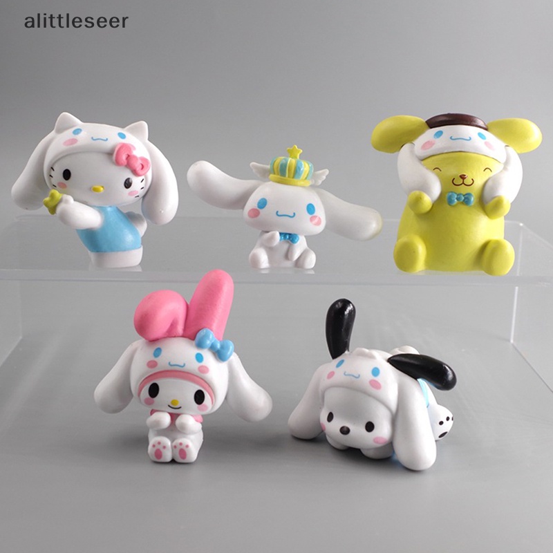 Mô Hình Mymelody Cinnamoroll Pompom Purin Pochacco Chéo