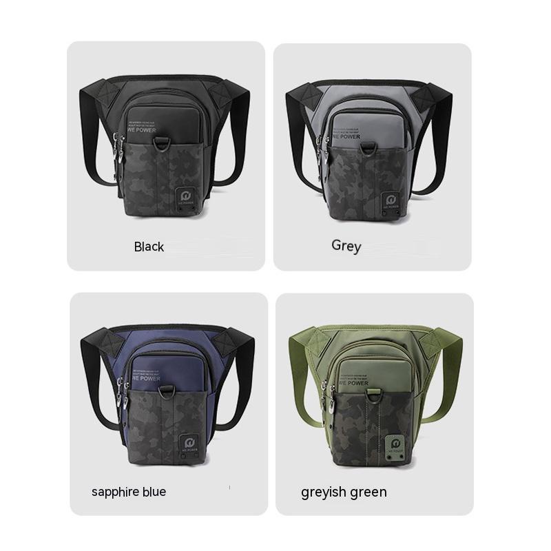 Túi Đeo Chéo Ngực Bằng Nylon Chống Thấm Nước Đa Năng Thời Trang Cho Nam