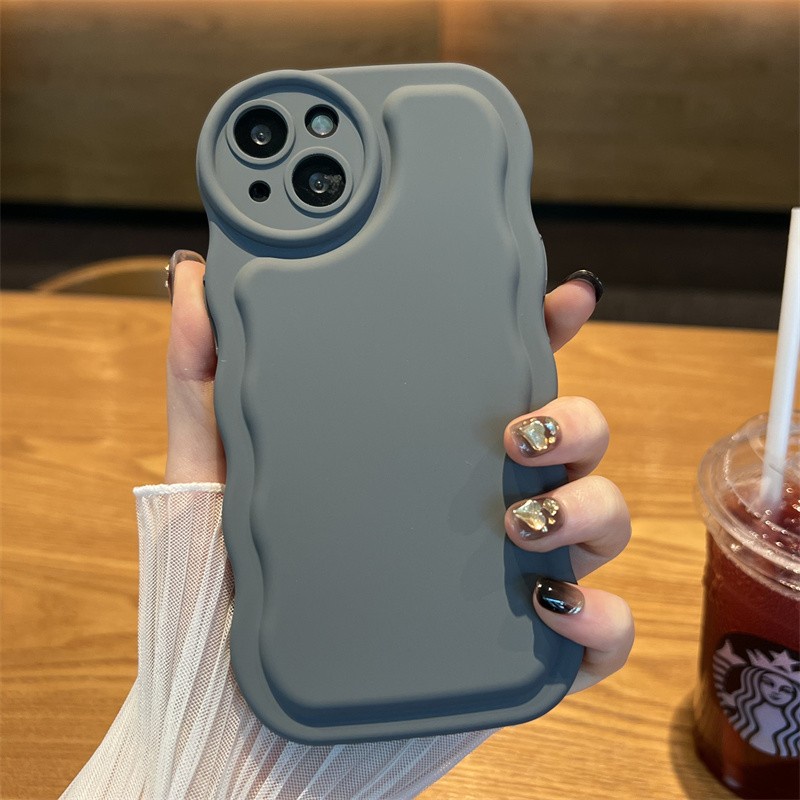 Ốp Điện Thoại Silicone Mềm Thân Thiện Với Da Chống Dấu Vân Tay Cho iPhone14 Plus 13 12 11 Pro Max XS XR X Sự Bảo Vệ
