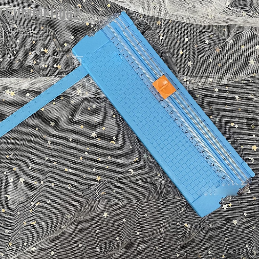 Summer062 Dao Cắt Giấy Nhỏ Mini Gấp Rõ Ràng Quy Mô Gờ Miễn Phí Thép Carbon Sổ Lưu Tông Đơ