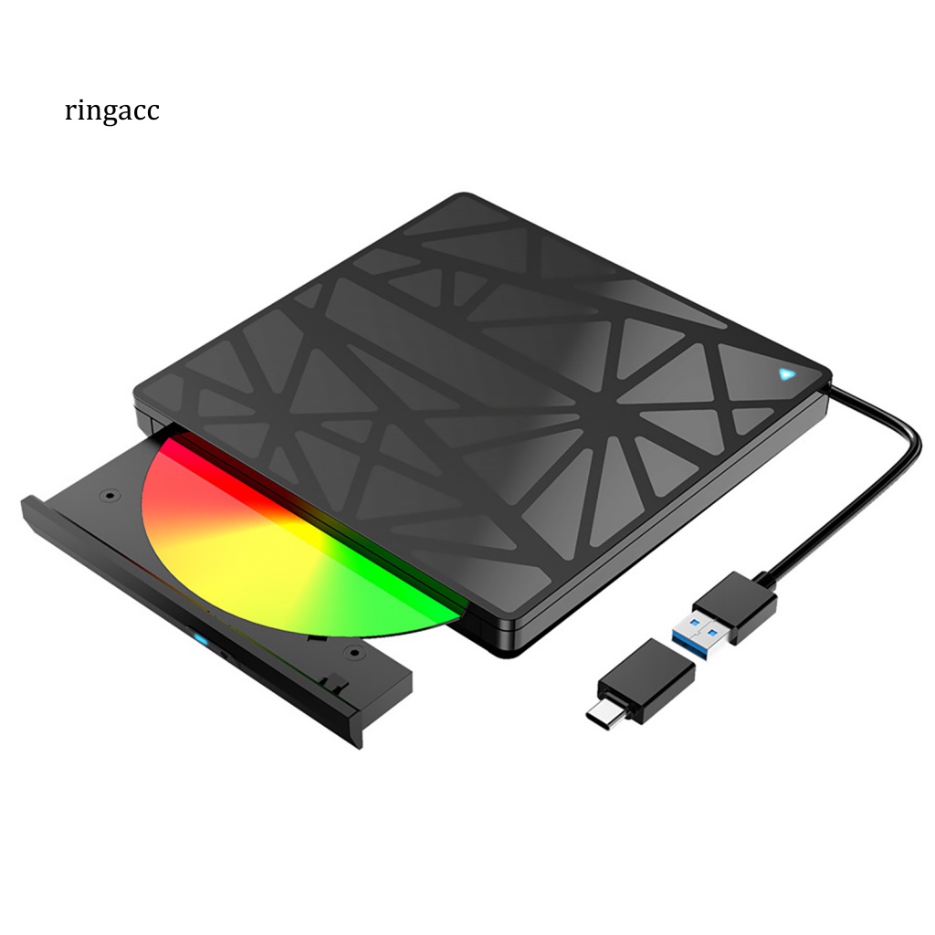 Ổ Đĩa DVD RGA Tốc Độ Cao Kết Nối USB Type-C Cho Máy Ghi Âm Laptop