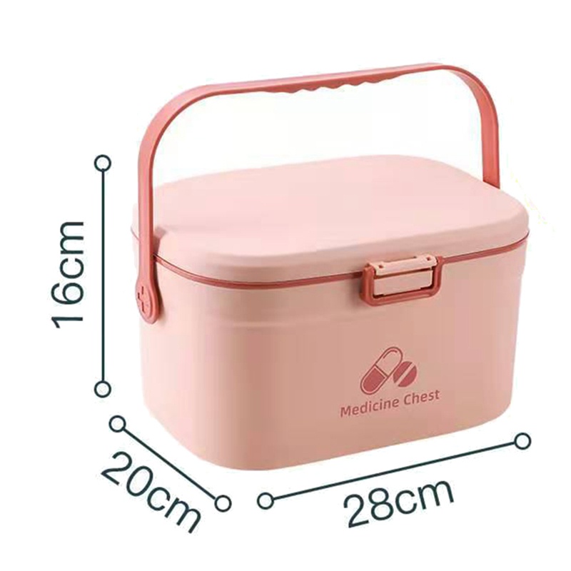 Hộp Đựng Thuốc Sơ Cứu Khẩn Cấp Đa Năng Tiện Dụng Cho Gia Đình