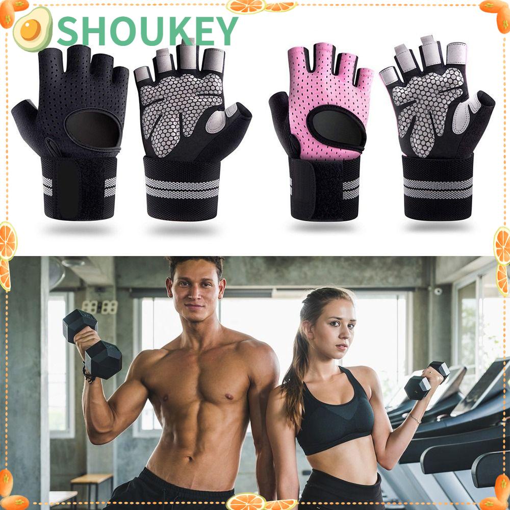 Găng Tay Chạy Xe Đạp Chống Trượt Cho Nam Nữ