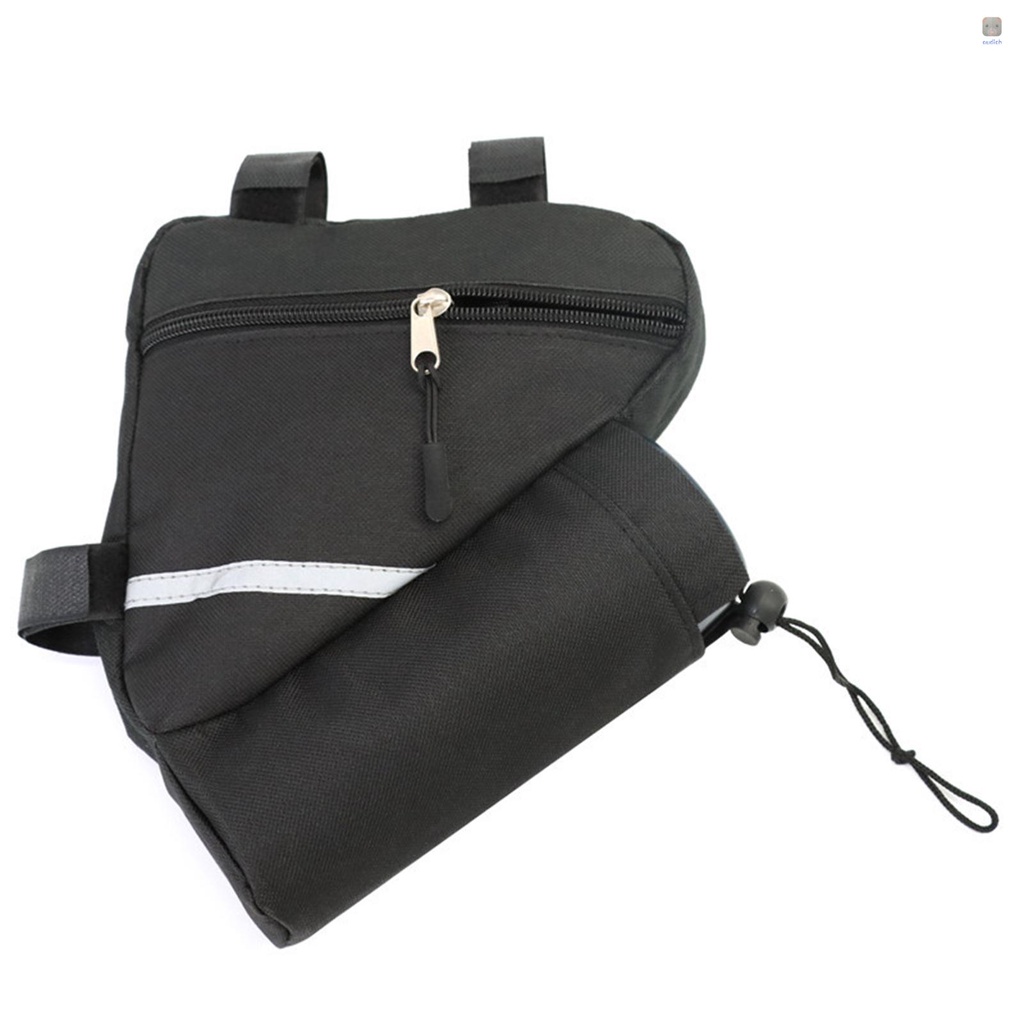 Túi Tam Giác Đựng Vật Dụng Tiện Lợi Gắn Khung Trước Xe Đạp