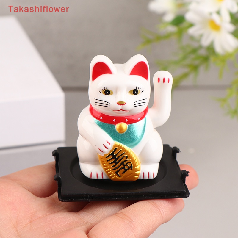 Mèo May Mắn Sử Dụng Năng Lượng Mặt Trời Dùng Trang Trí Nhà Cửa