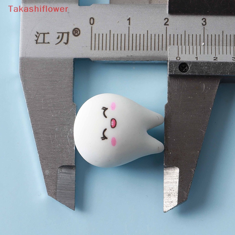 (Takashiflower) Set 5 Răng Nhựa Phát Sáng Trong Bóng Tối Trang Trí Tiểu Cảnh