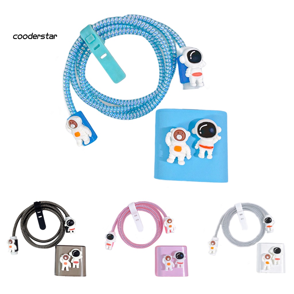 Set 2 Phụ Kiện Bảo Vệ Dây Cáp Sạc Chống Trầy Dành Cho iPhone 13Pro Max