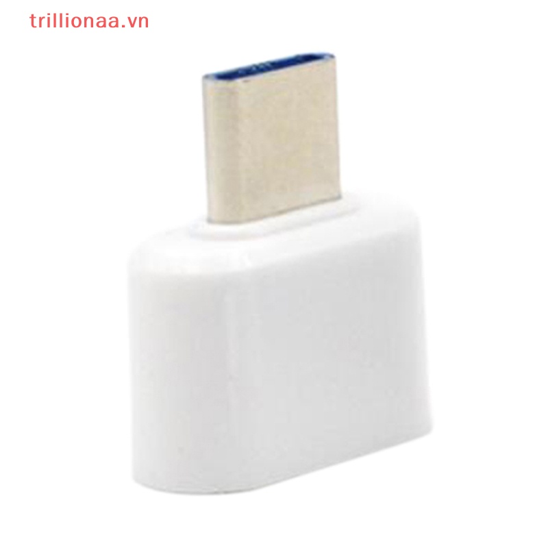 Set 2 Đầu Chuyển Đổi USB Type C Sang USB 2.0 OTG Cho Điện Thoại