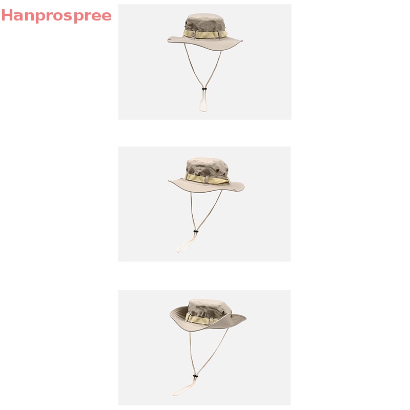 Hanprospree > Mũ Tai Bèo Phối Lưới Rộng Vành Chống Tia UV Khi Đi Biển Ngoài Trời