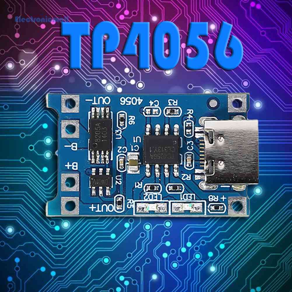 Set 5 Mô Đun Sạc Pin Lithium Type-C / Micro USB 5V 1A 18650 Bảo Vệ Tiện Dụng