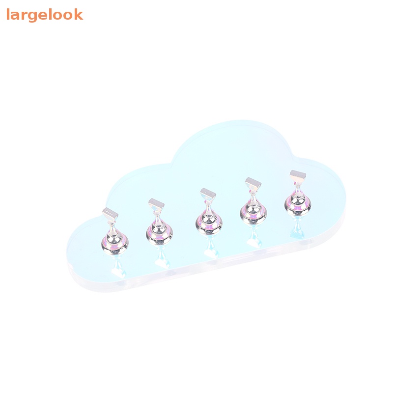 Giá Đỡ Trưng Bày Móng Tay Giả Hình Đám Mây Bằng Acrylic