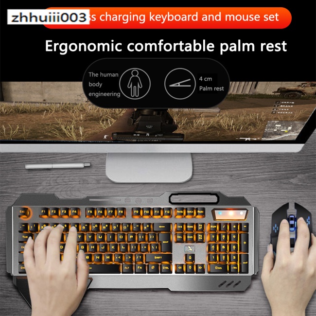 Bộ Bàn Phím Và Chuột Không Dây ZHIHUI K680 Chống Thấm Nước