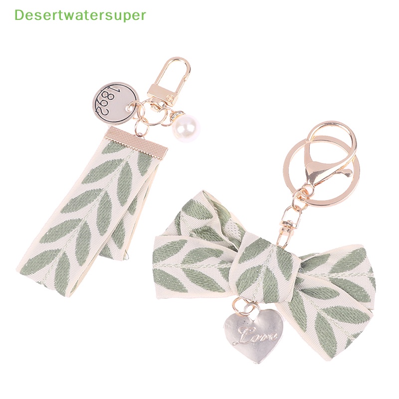 Dsvn Móc Khóa Họa Tiết Chiếc Lá Có Móc Khóa Điện Thoại Ví Trang Trí