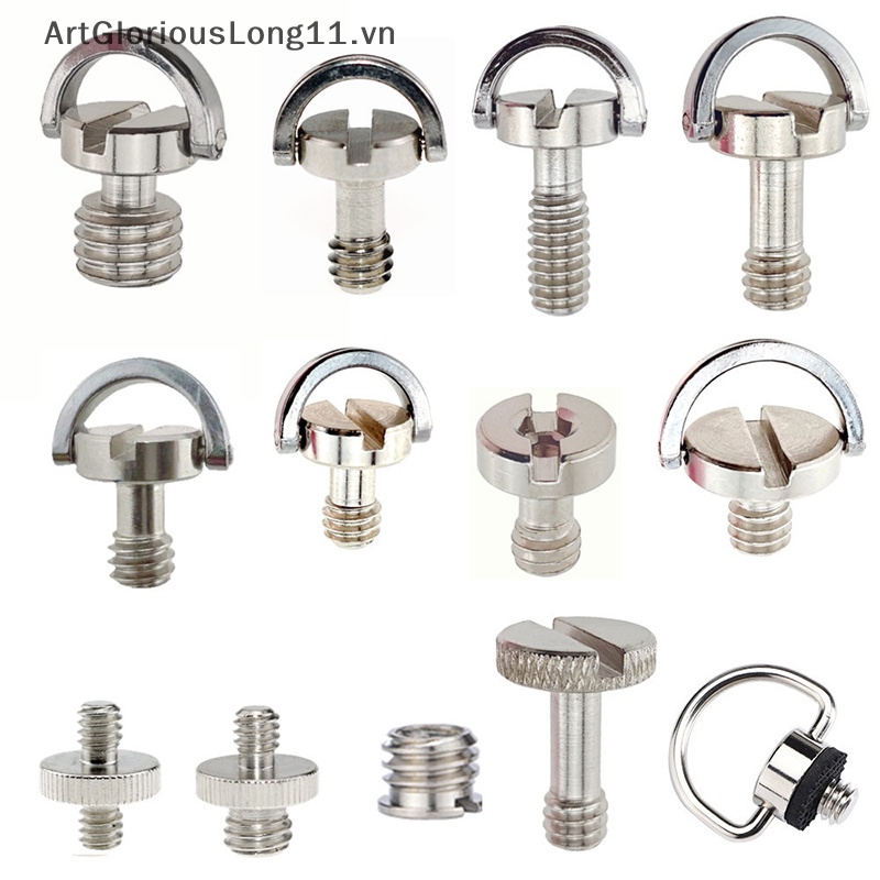 Ốc Vít Chữ D Tháo Gỡ Nhanh Gắn Giá Đỡ Ba Chân / Máy Ảnh 1 / 4 inch