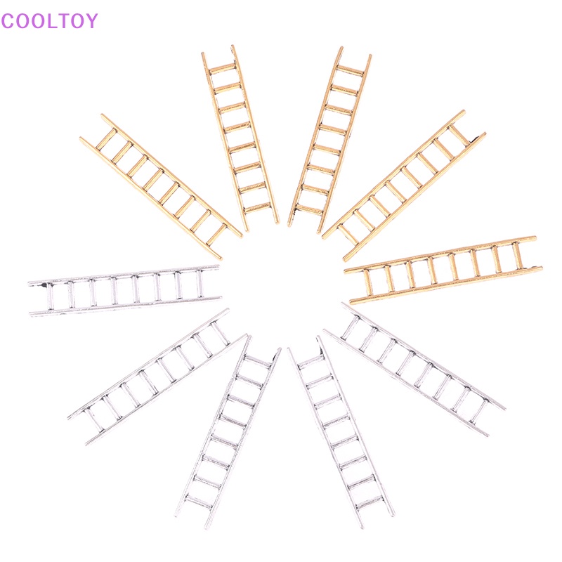 Set 5 Thang Kim Loại Mini Trang Trí Nhà Búp Bê