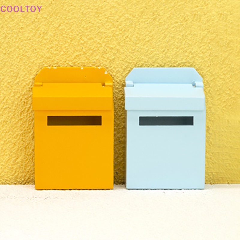 Cooltoy 1 Mô Hình Hộp Thư mini Nhiều Màu Trang Trí Nhà Búp Bê