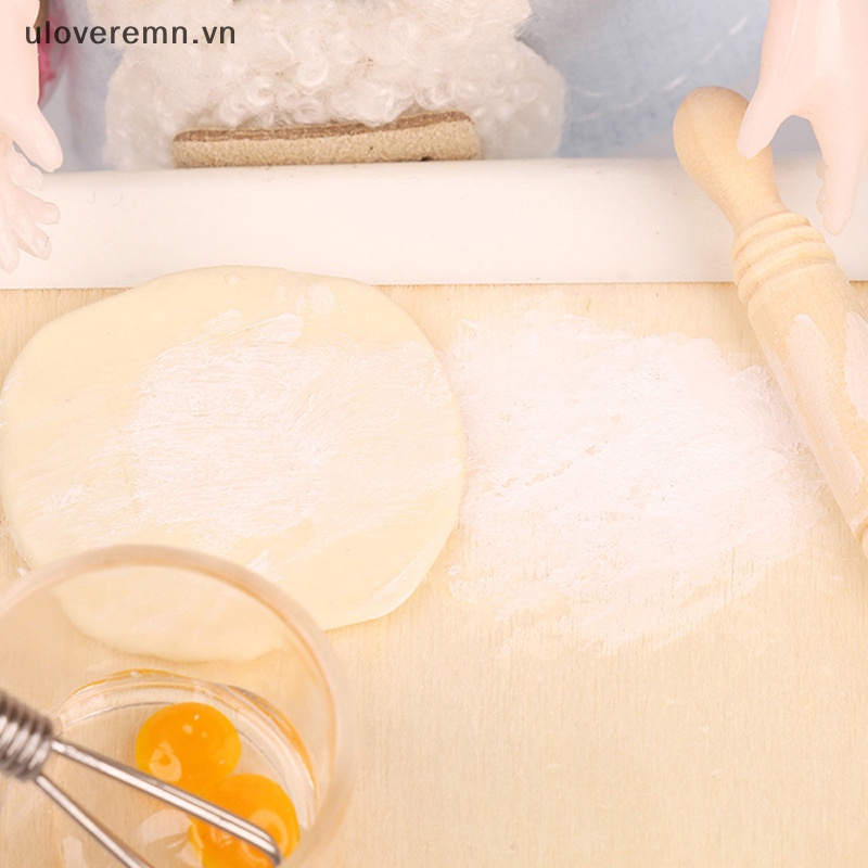 1 Bộ Dụng Cụ Đánh Trứng Trang Trí Nhà Búp Bê Tỉ Lệ 1: 12