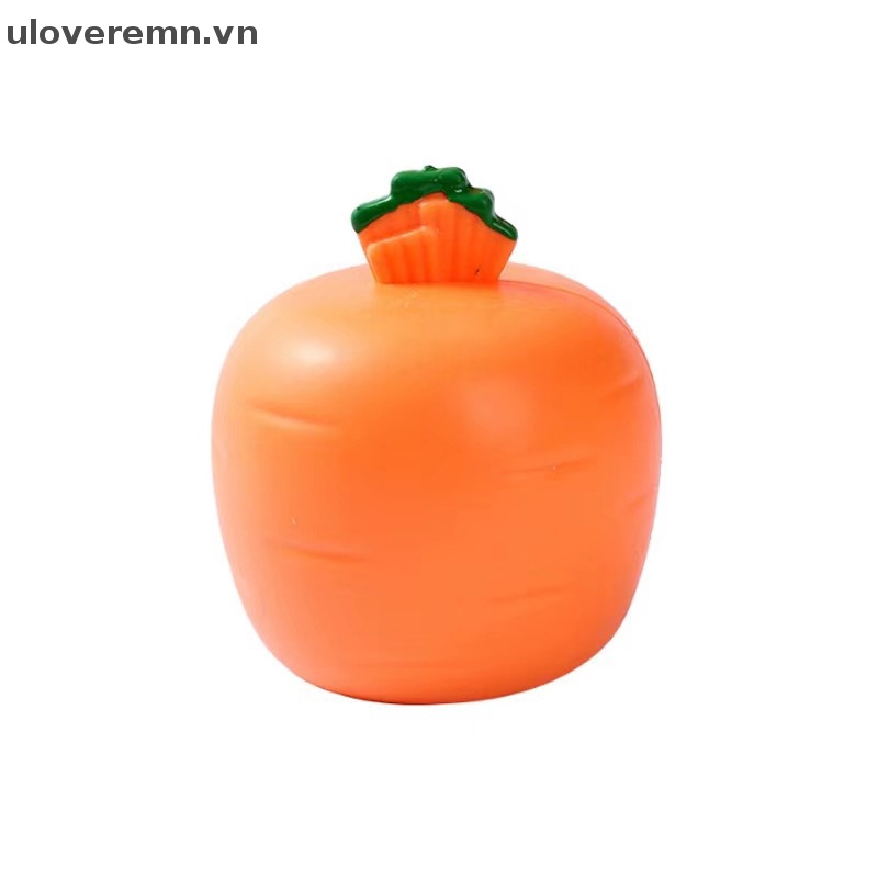 Uloveremn Deion Đồ Chơi Nắn Bóp Hình Cốc Cà Rốt Thỏ Hoạt Hình Đáng Yêu Đồ Chơi Giảm Căng Thẳng