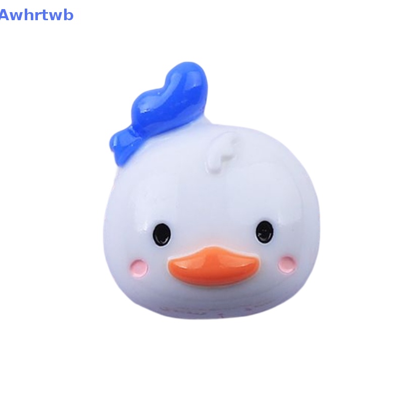 Set 10 Phụ Kiện Kẹp Tóc Hình Động Vật Hoạt Hình Bằng Resin DIY Mới