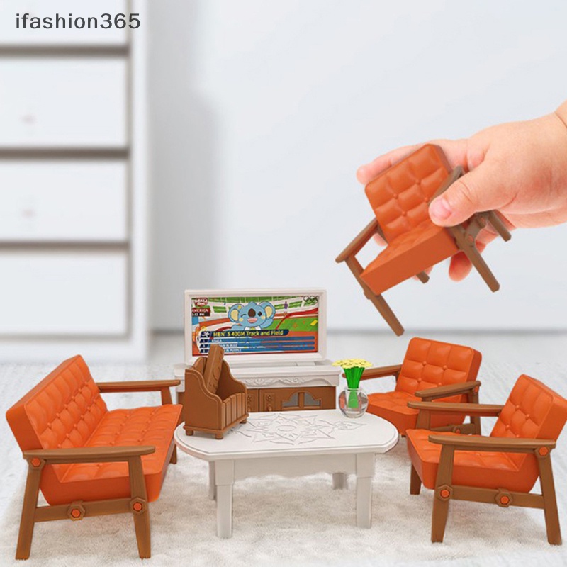 Mô Hình Phòng Ngủ / Siêu Thị Mini Trang Trí Nhà Búp Bê ifashion365 [ifashion365]