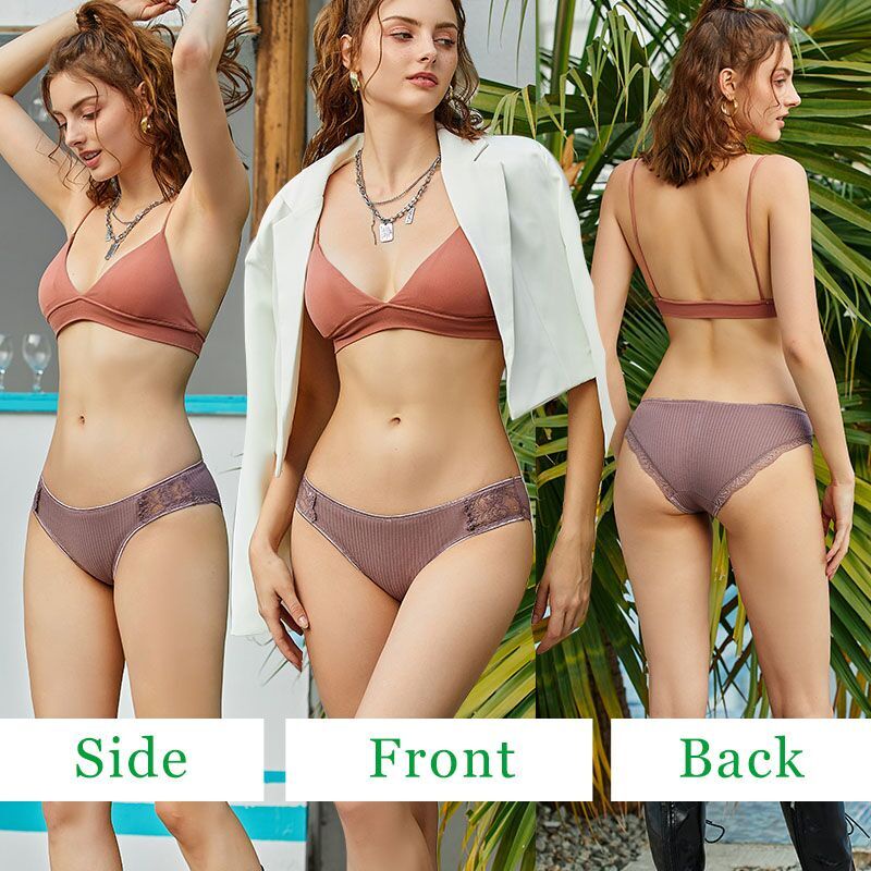 Take Talk [Hàng Có Sẵn Để Vận Chuyển] Quần Lót Cotton Thoải Mái Thân Thiện Với Da Lưng Thấp 7 Màu Cho Nữ Mới