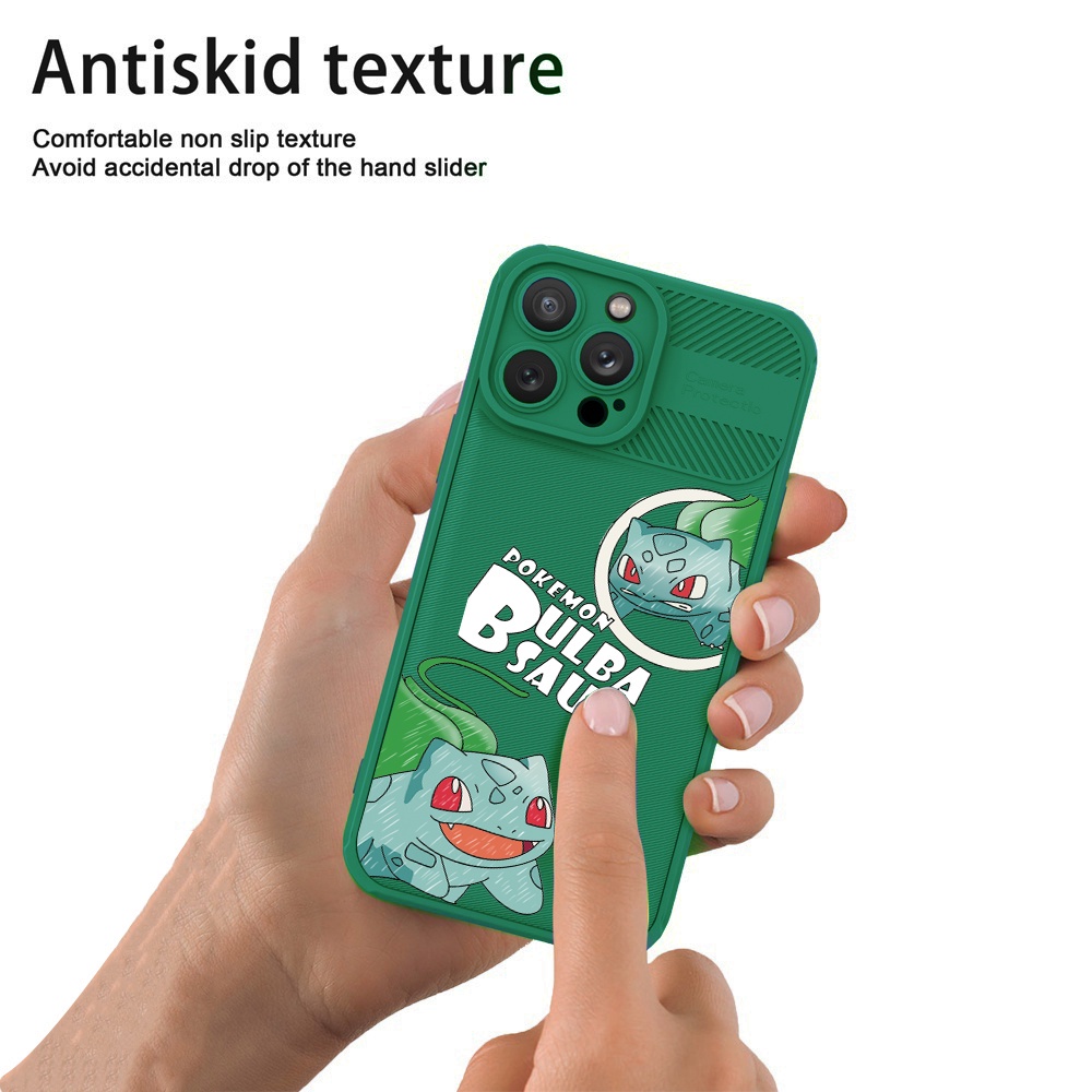 Ốp Điện Thoại Sợi Carbon Hình Pokemon Cho iphone 14 14 Pro MAX 14 MAX 13ProMax 12 12ProMax 11 11Pro 11ProMax X XS MAX XR