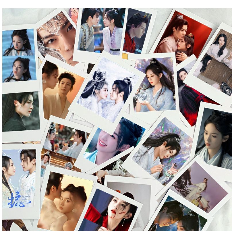 Hộ Tâm  Hầu Minh Hao Châu DãHộp Ảnh Polaroid Nhóm Nhạc Minghao Zhou Ye Heart Care/ Back From the Brink 2023 Hou Ming Hao Zhou Ye